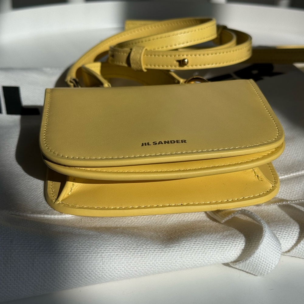 NEW Jil Sander Leather mini bag - Picture 7 of 15